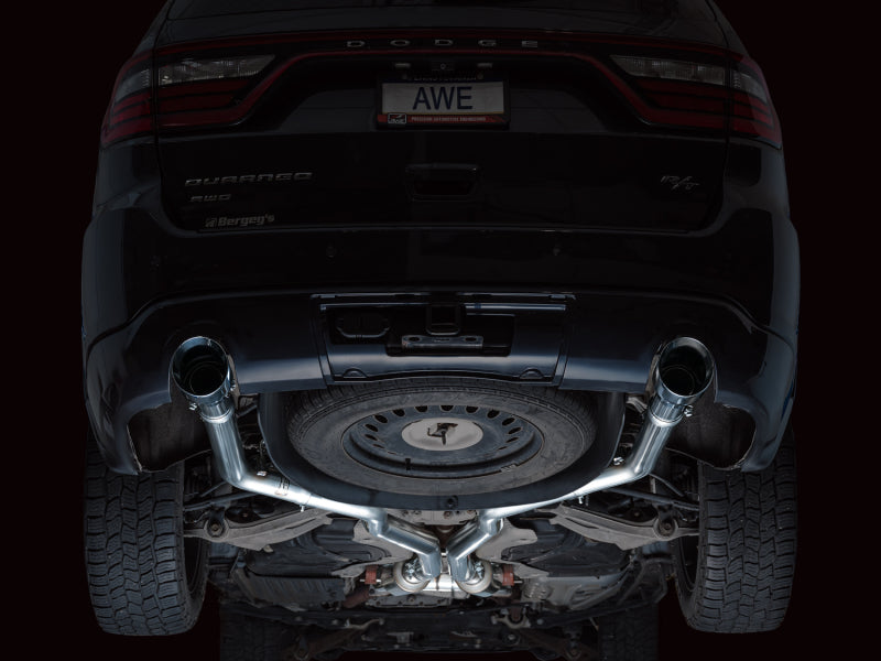 AWE Tuning 11-24 Dodge Durango 5.7L Track Edition Exhaust w/ Chrome Silver Tips 3020-32575 3020-32575 Photo - Mounted