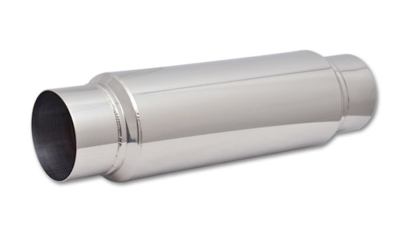 Vibrant SS Resonator (Standard Design) 4in inlet/outlet x 18in long w/5in OD 17960 Photo - Primary