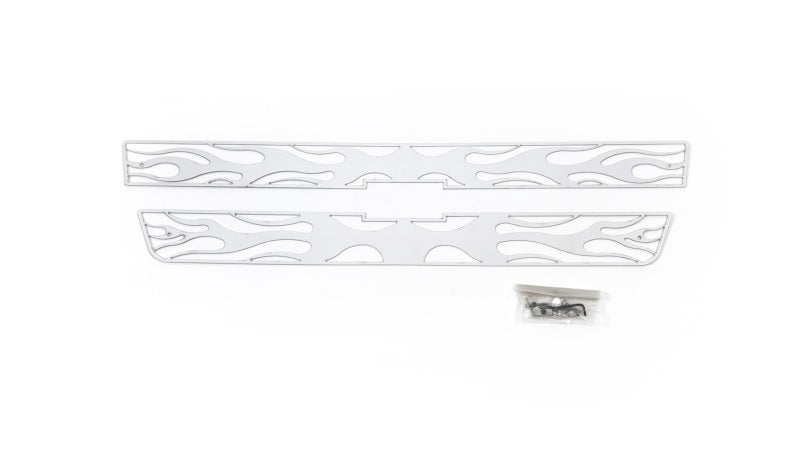 Putco 01-02 Chevrolet Silverado HD Flaming Inferno Stainless Steel Grille 89107 89107 Photo - Primary