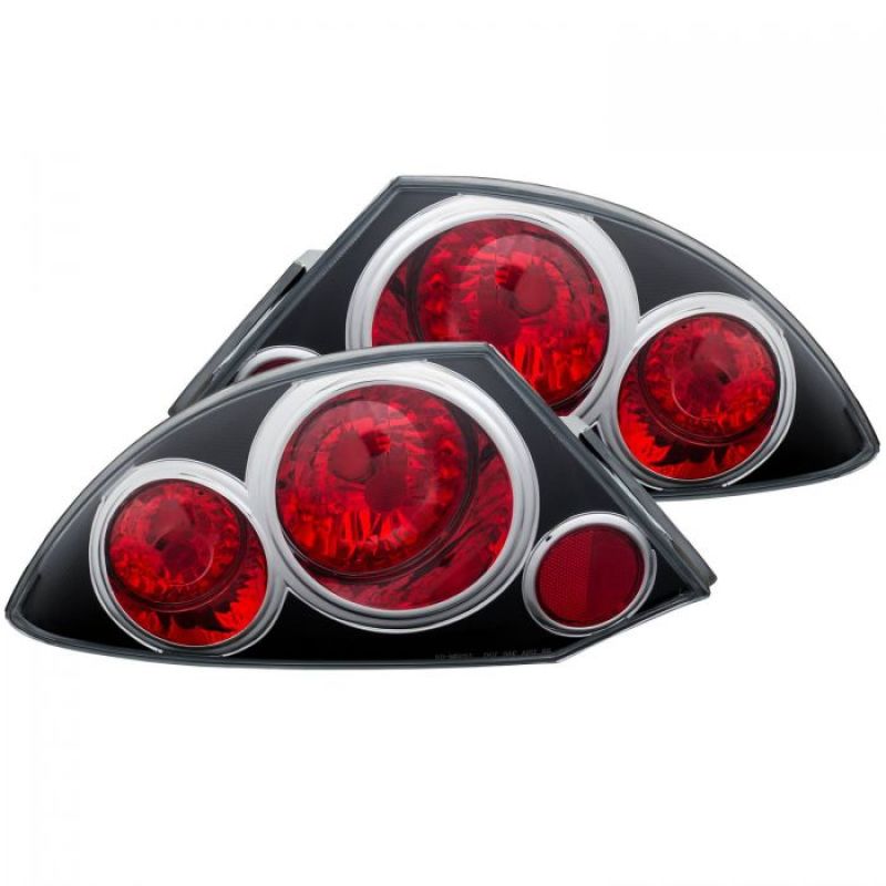 Anzo 2000-2005 Mitsubishi Eclipse Taillights Black 221081 User 1