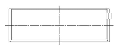 ACL Rod Bearing Set AEB8B818H-STD 8B818H-STD Technical Drawing