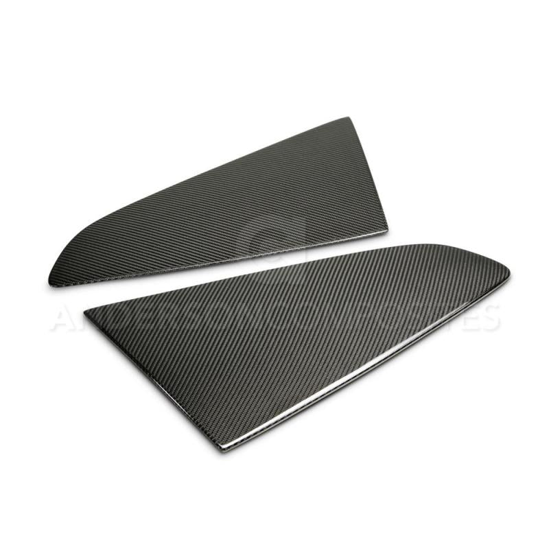 Anderson Composites 2015-2017 Ford Mustang Type -F Style Window Louvers - Flat AC-WL15FDMU-F AC-WL15FDMU-F Photo - Primary