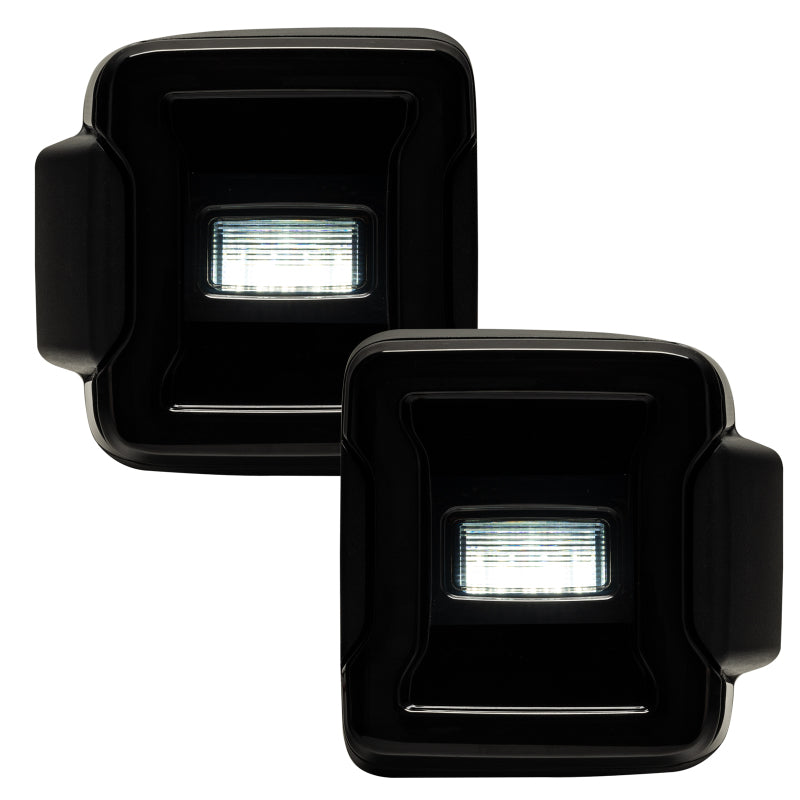 ORACLE Lighting Oracle Jeep Wrangler JL Black Series LED Tail Lights 5852-504 5852-504 Photo - Mounted