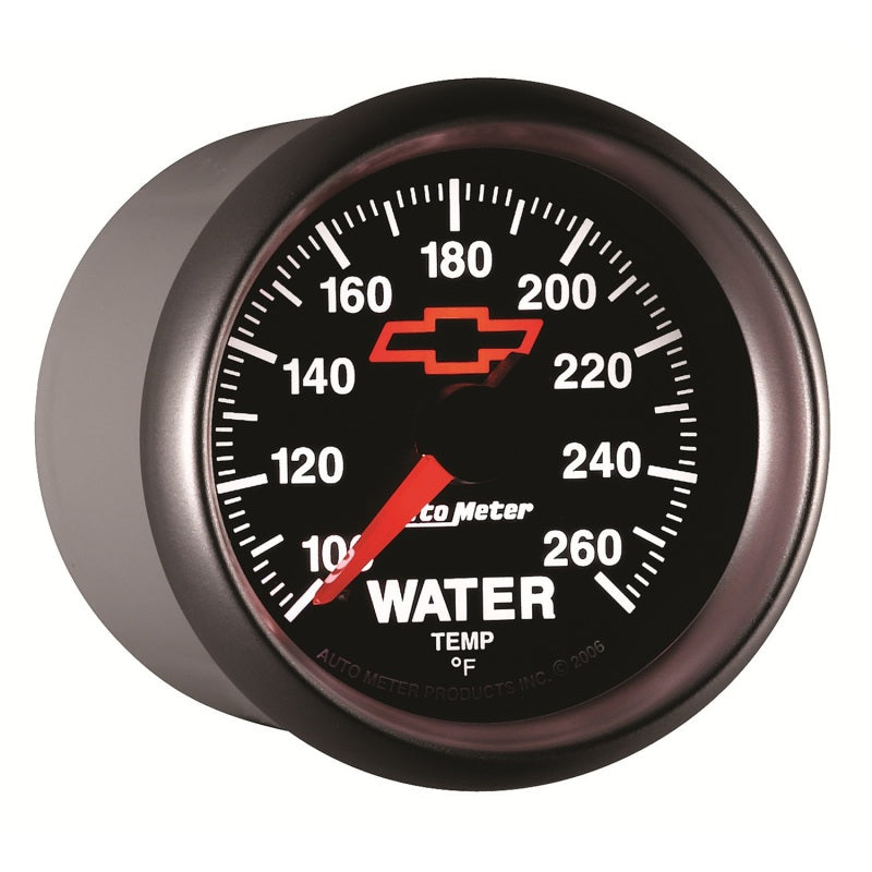 Autometer 2-1/16" Water Temperature, 100-260 °F, Stepper Motor, Bowtie, Gm Black 3655-00406 User 4