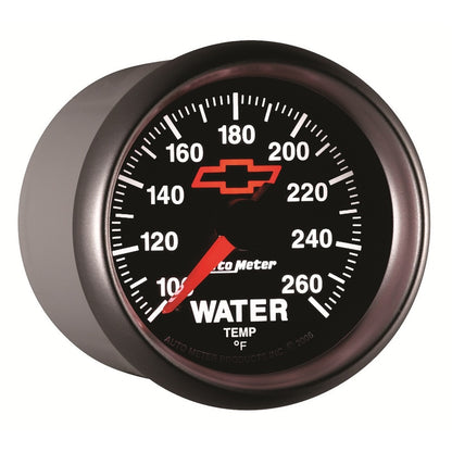 Autometer 2-1/16" Water Temperature, 100-260 °F, Stepper Motor, Bowtie, Gm Black 3655-00406 User 4