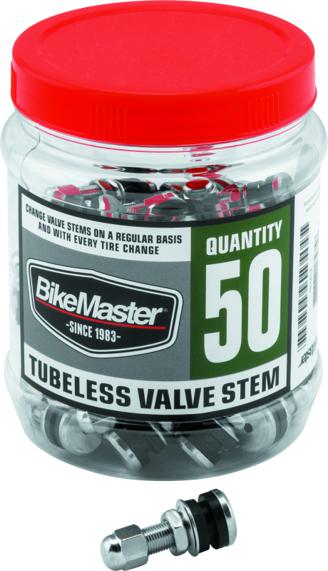 BikeMaster Valve Stem Chrome Tubeless Tub 50 151412 151412 Photo - Primary