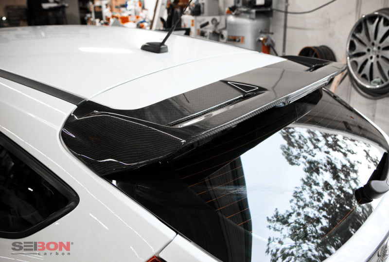 Seibon 12-13 Ford Focus OEM Style Carbon Fiber Rear Spoiler RS1213FDFO-OE RS1213FDFO-OE Photo - Primary