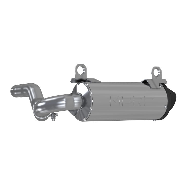 MBRP 15-Up Can-Am OUtlander 450/500/570 US Market Only 5in Performance Series T304 Slip-on Exhaust AT-9214PT AT-9214PT Photo - Primary