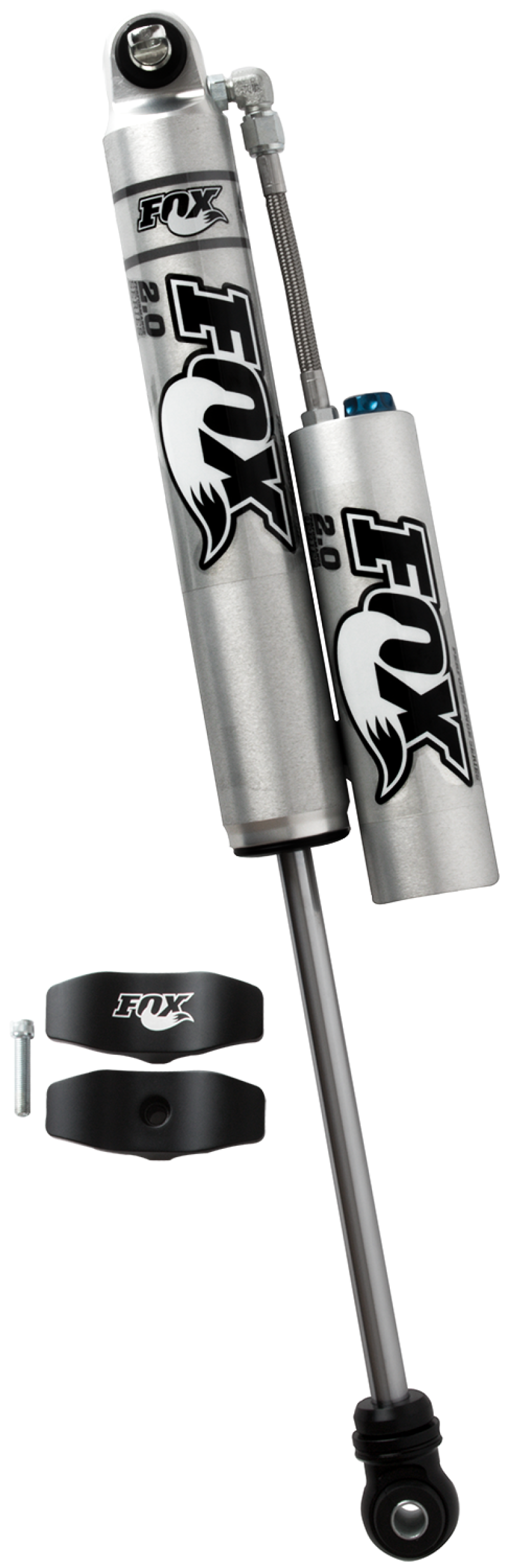 FOX 07+ Jeep JK 2.0 Factory Series 9.6in. Smooth Body R/R Rear Shock w/CD Adj. / 1.5-3.5in. Lift 985-26-016 985-26-016 Photo - out of package