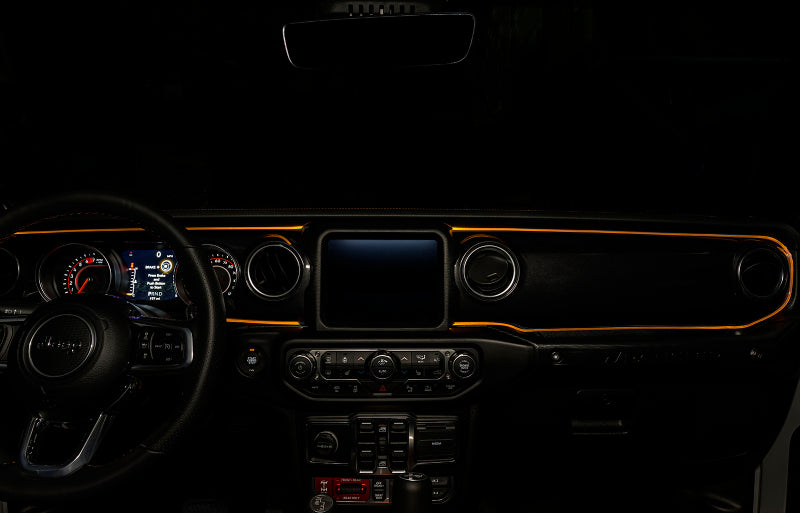 ORACLE Lighting Jeep Wrangler JL / Gladiator JT ColorSHIFT Fiber Optic LED Interior Kit 4236-333 4236-333 Photo - lifestyle view