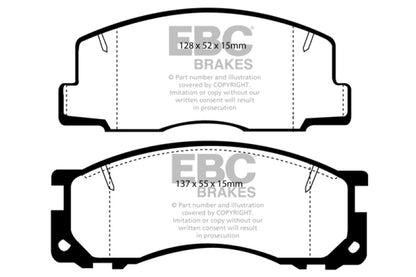 EBC Disc Brake Pad Set UD500 Photo - Primary