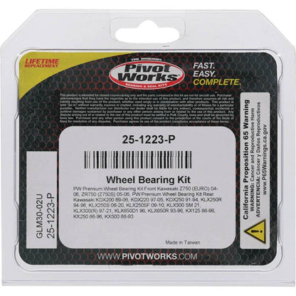 Pivot Works Pw Premium Wheel Bearing 25-1223-P 25-1223-P Photo - Primary