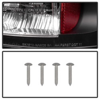 Spyder Dodge Ram 02-06 1500/Ram 2500/3500 03-06 LED Tail Light Black ALT-YD-DRAM02-LED-BK 5002556 5002556 Photo - Unmounted