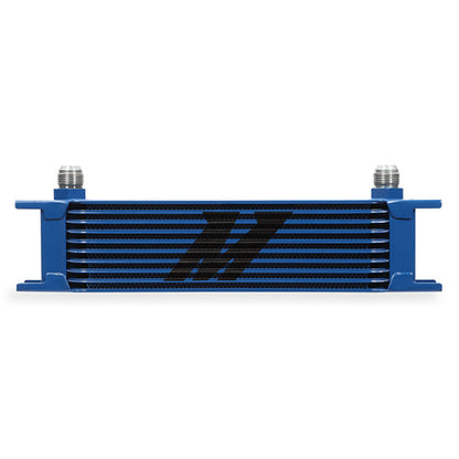 Mishimoto Universal 10 Row Oil Cooler - Blue MMOC-10BL Photo - Primary