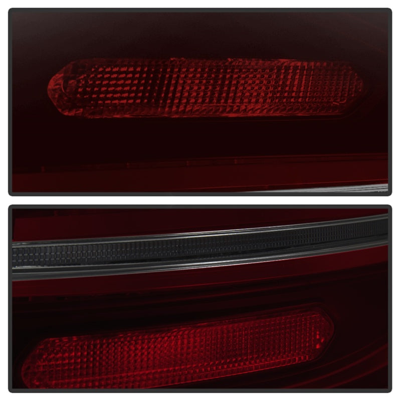 Spyder Porsche Cayenne 958 11-14 LED Tail Lights - Sequential Signal - Red Smoke 5086907 5086907 Photo - Unmounted