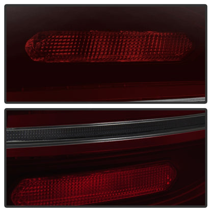 Spyder Porsche Cayenne 958 11-14 LED Tail Lights - Sequential Signal - Red Smoke 5086907 5086907 Photo - Unmounted