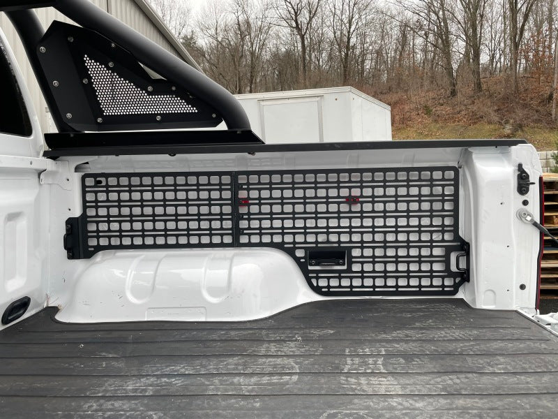 BuiltRight Industries 2019+ Ford Ranger 6ft Bed Bedside Rack System - Passenger Front Panel 102408 102408 Photo - Close Up