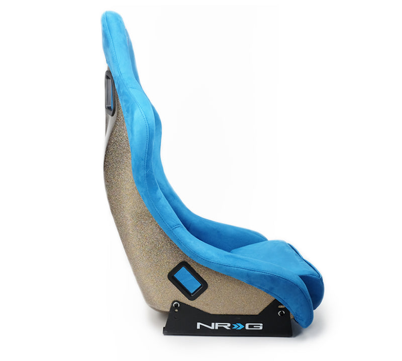 NRG FRP Bucket Seat ULTRA Edition - Medium (Blue Alcantara/Pearlized Back) FRP-303BL-ULTRA FRP-303BL-ULTRA Photo - Primary