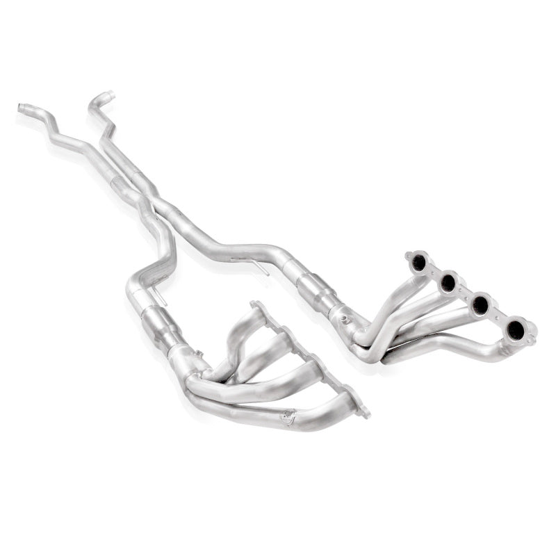Stainless Works 2014-16 Chevy SS 6.2L Headers 1-7/8in Primaries 3in X-Pipe High-Flow Cats Factory SS14HCAT SS14HCAT Photo - Primary
