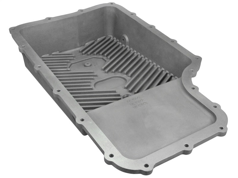 aFe Transmission Pan, Machined Fins - Ford Trucks 11-16 V8-6.7L (td) (6R14 46-70180 Photo - Unmounted