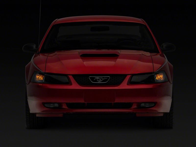 Raxiom 99-04 Ford Mustang Axial Series OEM Style Replacement Headlights- Blk Housing (Smoked Lens) 413420 413420 Photo - Close Up