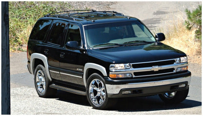 Bushwacker 00-06 Chevy Tahoe OE Style Flares 4pc 4-Door - Black 40910-02 40910-02 Photo - Mounted