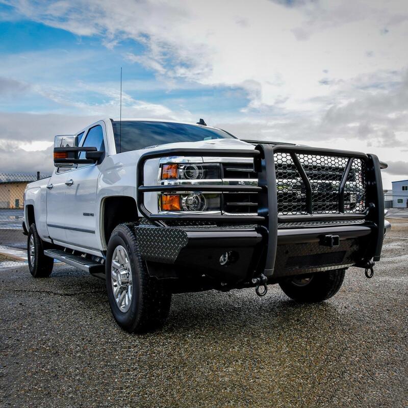 Westin/HDX Bandit 15-19 Chevrolet Silverado 2500/3500 Front Bumper - Black 58-31155 58-31155 Photo - Mounted