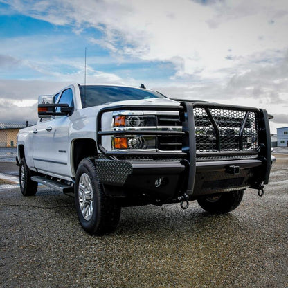 Westin/HDX Bandit 15-19 Chevrolet Silverado 2500/3500 Front Bumper - Black 58-31155 58-31155 Photo - Mounted