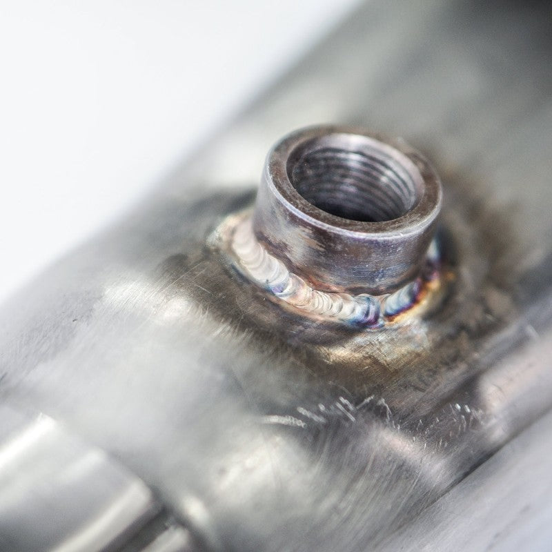 Stainless Works 11-18 Ford F-250/F-350 6.2L Headers 1-7/8in Primaries 3in Collectors High Flow Cats FT211HCAT FT211HCAT Photo - Close Up