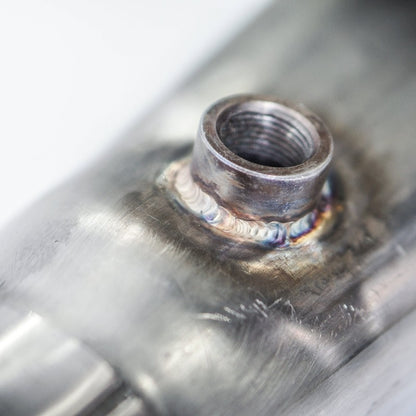 Stainless Works 11-18 Ford F-250/F-350 6.2L Headers 1-7/8in Primaries 3in Collectors High Flow Cats FT211HCAT FT211HCAT Photo - Close Up