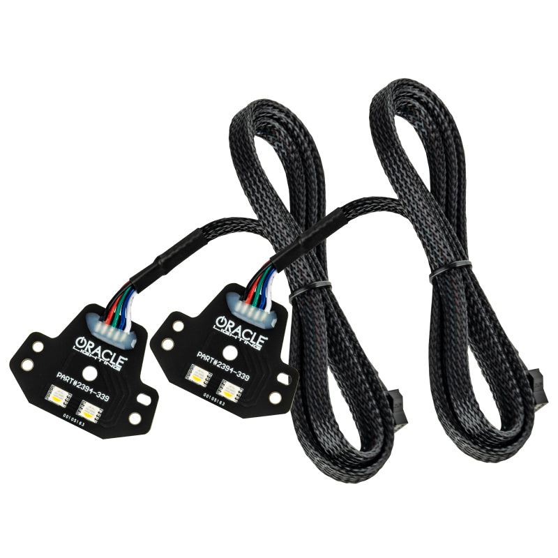 ORACLE Lighting Oracle 15-21 Dodge Charger RGB+W DRL Headlight DRL Upgrade Kit - ColorSHIFT w/ Simple Controller 1443-504 1443-504 User 1