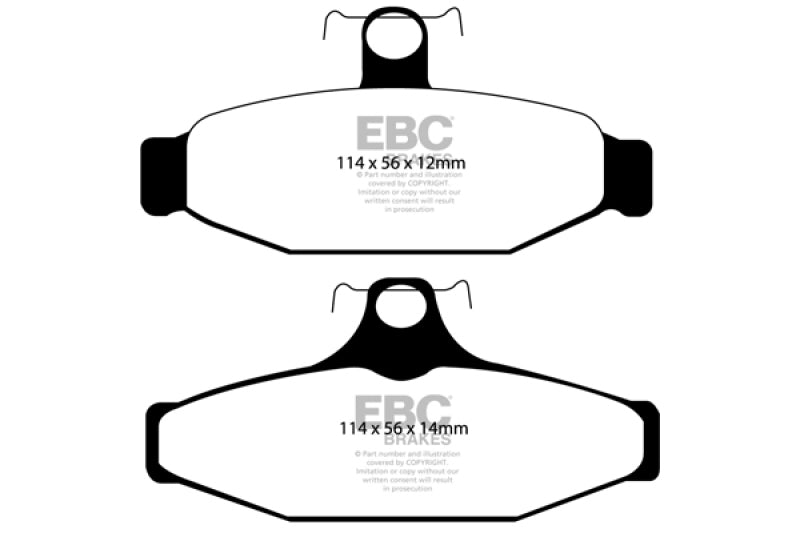 EBC Disc Brake Pad Set DP31167C Photo - Primary