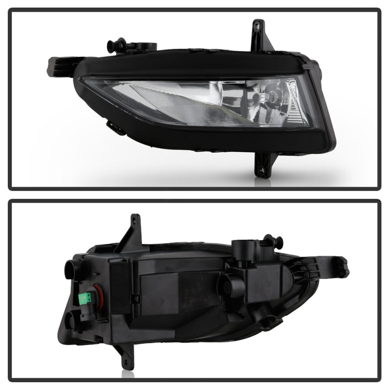 Spyder VW Golf 18-20 OEM Style Fog Lights w/Universal Switch - Clear (FL-VG2018-C) 5087157 5087157 User 1