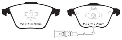 EBC Disc Brake Pad Set DP41594R Photo - Primary