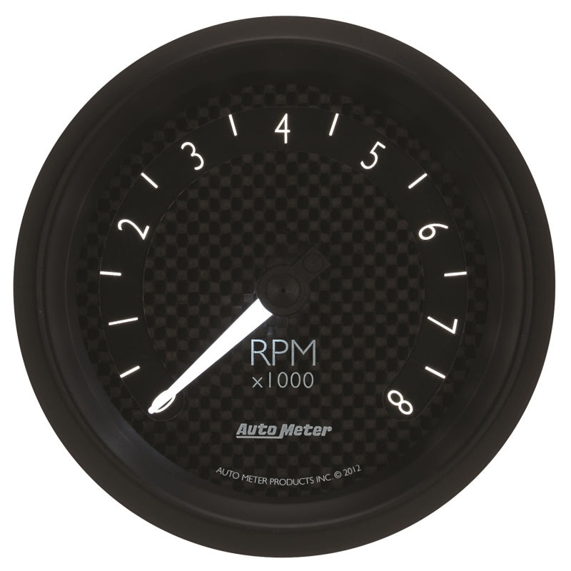 Autometer Gauge, Tachometer, 3 3/8", 8k Rpm, In-Dash, Gt 8097 User 4