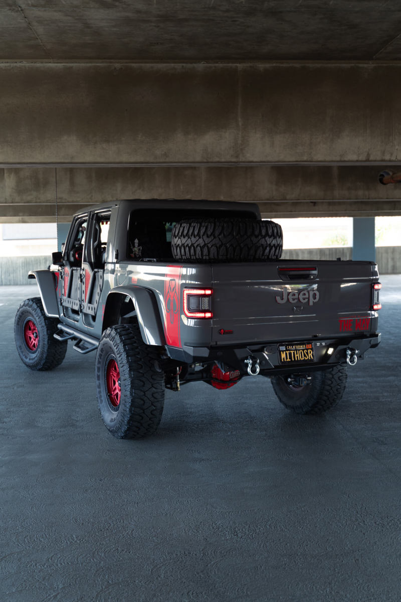 DV8 Offroad 20-23 Jeep Gladiator JT FS-15 Series Rear Bumper RBGL-11 RBGL-11 Photo - Unmounted