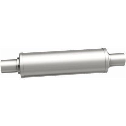 MagnaFlow 7" Round Center/Center Straight Through Performance Muffler 12771 Photo - out of package