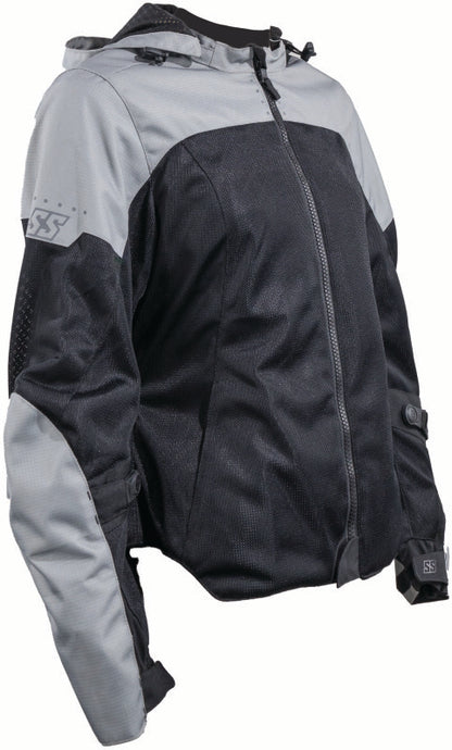 Speed and Strength Starstruck Mesh Jacket Grey/Black Womens - Medium 609920 609920 User 1