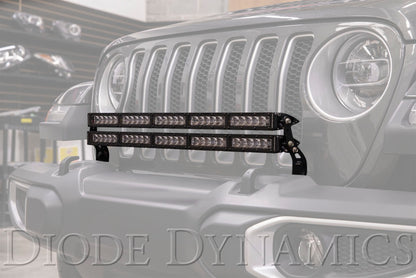 Diode Dynamics 18-21 Jeep JL Wrangler/Gladiator SS30 Bumper Bracket Kit - Amber Driving (Single) DD6080 DD6080 User 1