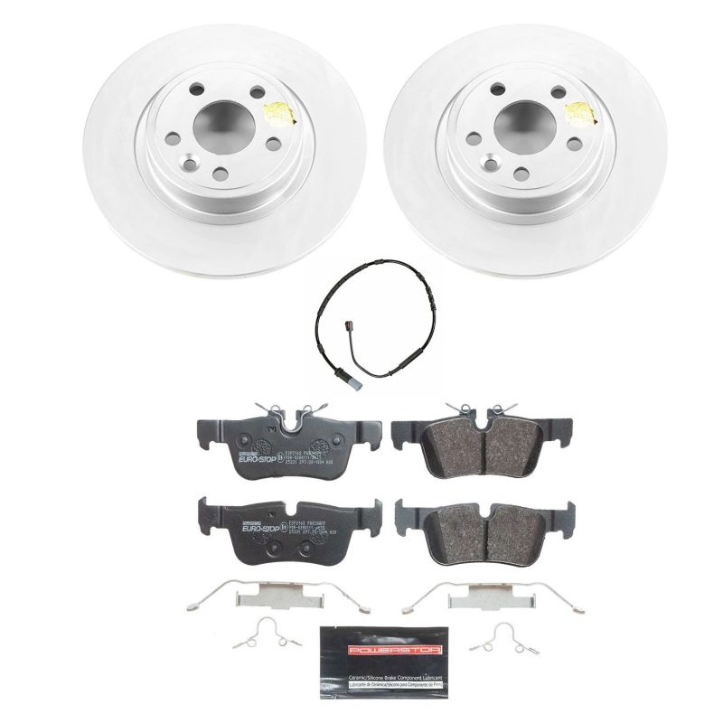 Power Stop 14-20 BMW i3 Rear Euro-Stop Brake Kit ESK8110 ESK8110 Photo - Primary