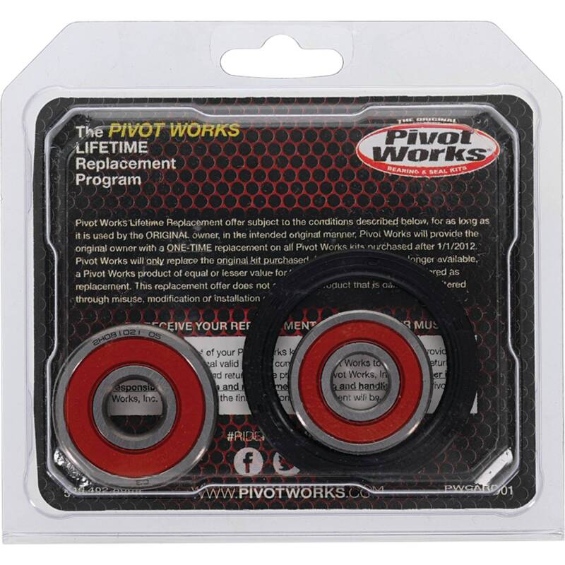 Pivot Works Kawasaki Wheel Bearing Kit Premium Bearings 25-1184-P 25-1184-P Photo - Primary