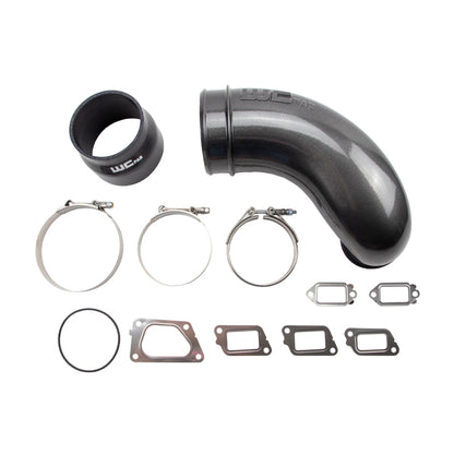 Wehrli 11-16 Chevrolet 6.6L LML Duramax 5in Intake Horn - Gloss Black WCF100417-GB WCF100417-GB User 1
