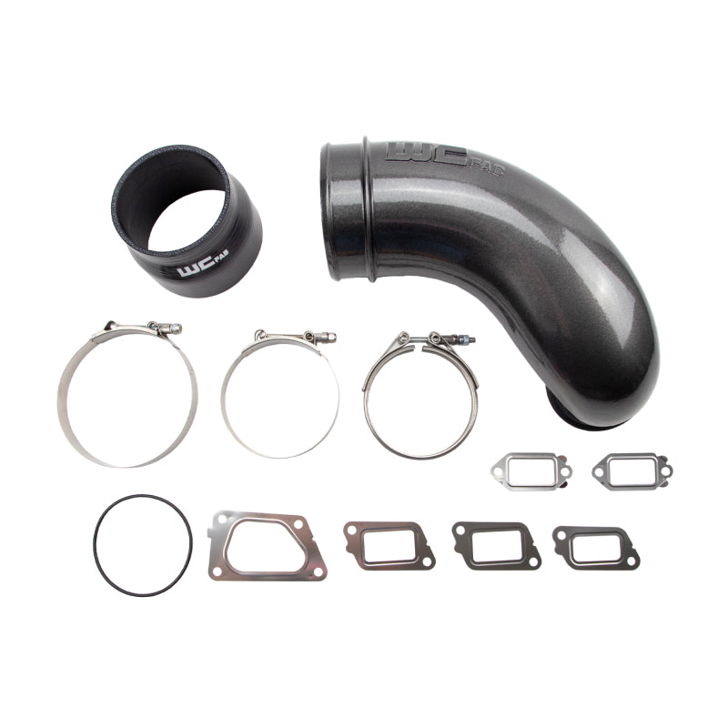 Wehrli 11-16 Chevrolet 6.6L LML Duramax 5in Intake Horn - Gloss Black WCF100417-GB