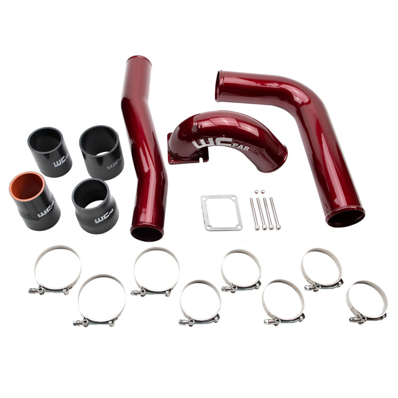 Wehrli 03-07 Dodge 5.9L Cummins High Flow Stage 1 Intake Bundle Kit - WCFab Grey WCF100329-GRY