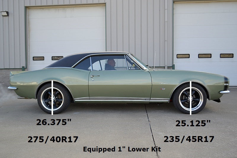 Ridetech 67-69 Camaro Small Block StreetGRIP Lowering Coil Springs Dual Rate Pair 11162350 11162350 User 2
