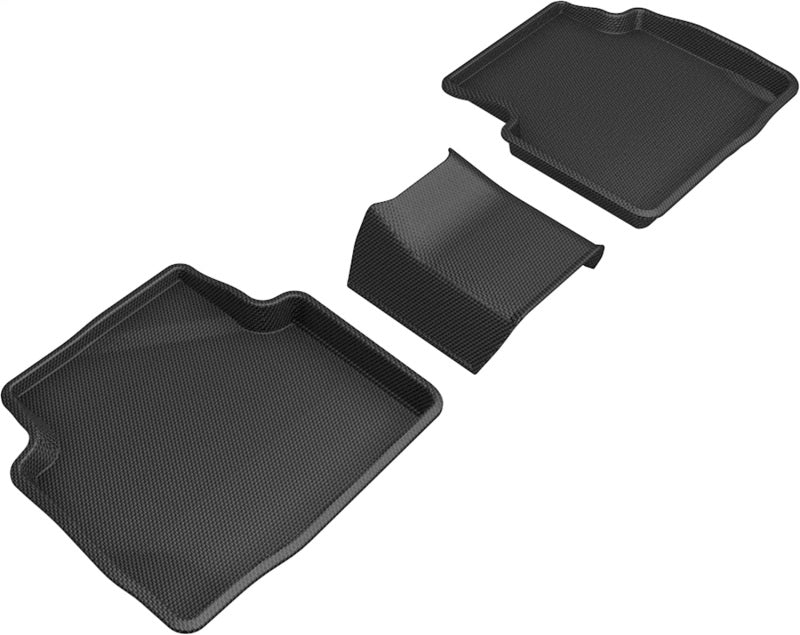3D MAXpider Ford Escape 20-  Kagu Floor Liners 2nd Row Blk M3DL1FR12321509 L1FR12321509 Photo - Primary