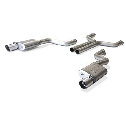 BBK 2015-16 Mustang GT Varitune Complete Cat Back Exhaust System (Includes Resonator Delete X-Pipe) 30065 30065 Photo - Primary