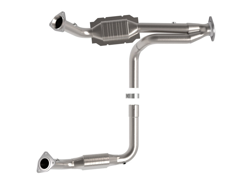 aFe Direct Fit Catalytic Converter 99-07 GM Trucks/SUVs V6 4.3L / V8 4.8L/5.3L 47-44001 47-44001 Photo - Unmounted