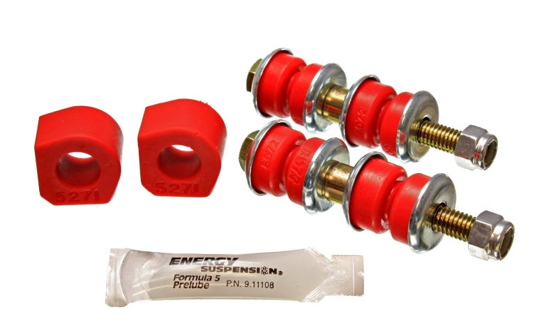 Energy Suspension Sway Bar Bushing Set Red Honda Civic Base 1984-1987 16.5101R Photo - Primary