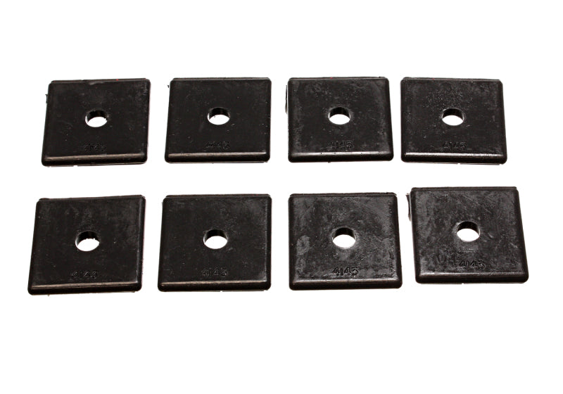 Energy Suspension Poly Pads - Square QTY 8, 2" SQ X 7/16" ID X 1/4" H 9.9533G Photo - Primary